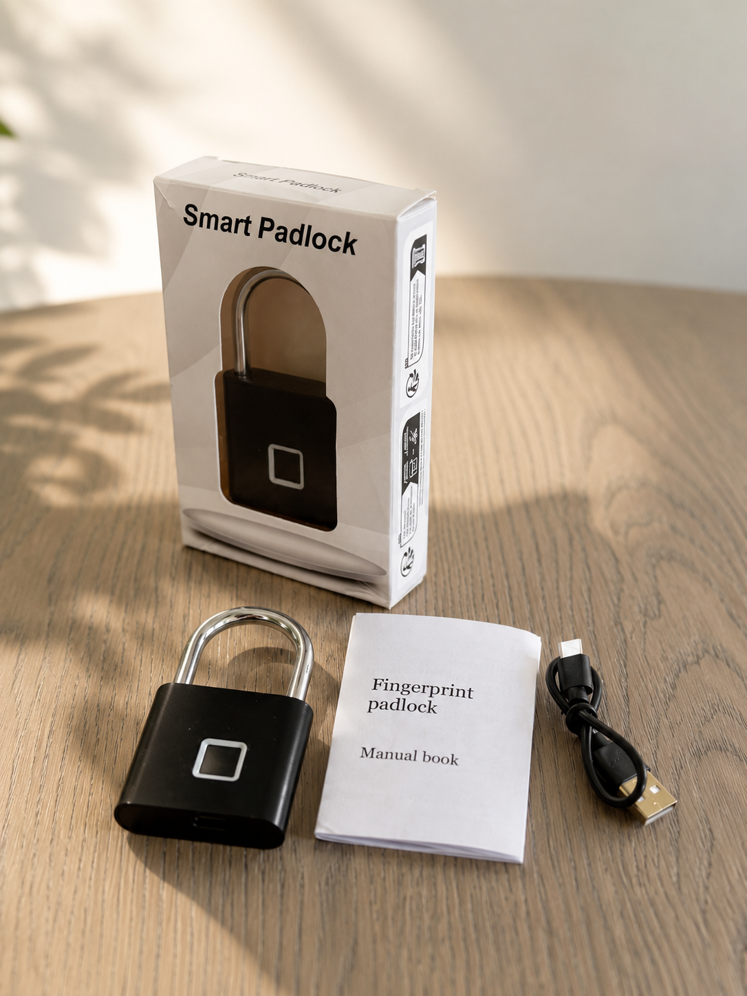 SwipLock™ Fingerprint Padlock